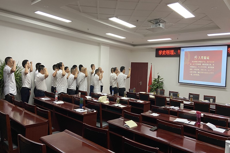 公司支部組織召開“學(xué)黨史、慶七一” 主題座談會